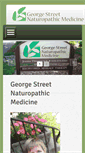 Mobile Screenshot of georgestreetnaturopathic.com